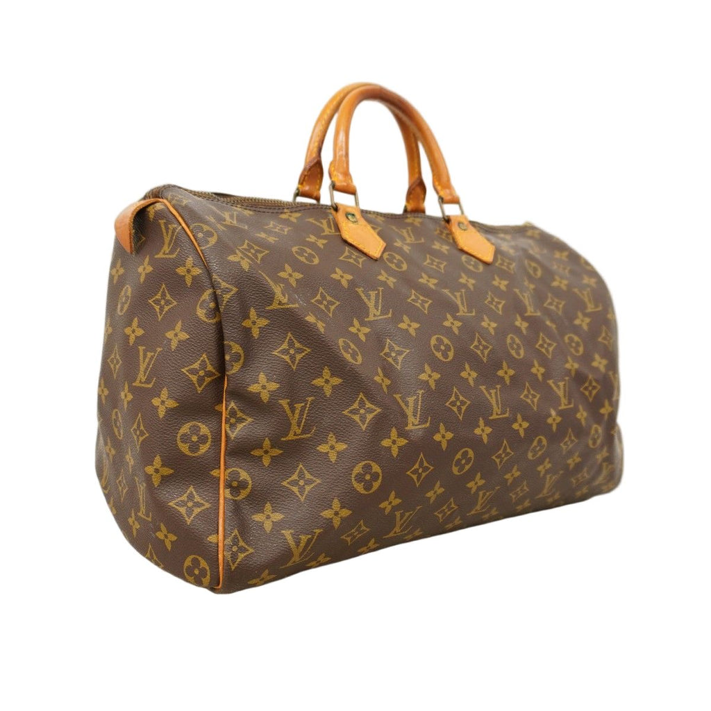 Louis Vuitton Handbag Monogram Speedy 40 Brown — view 2