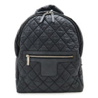 Chanel Cocococoon Backpack Rucksack Sac Daypack Quilted Nylon Leather Black