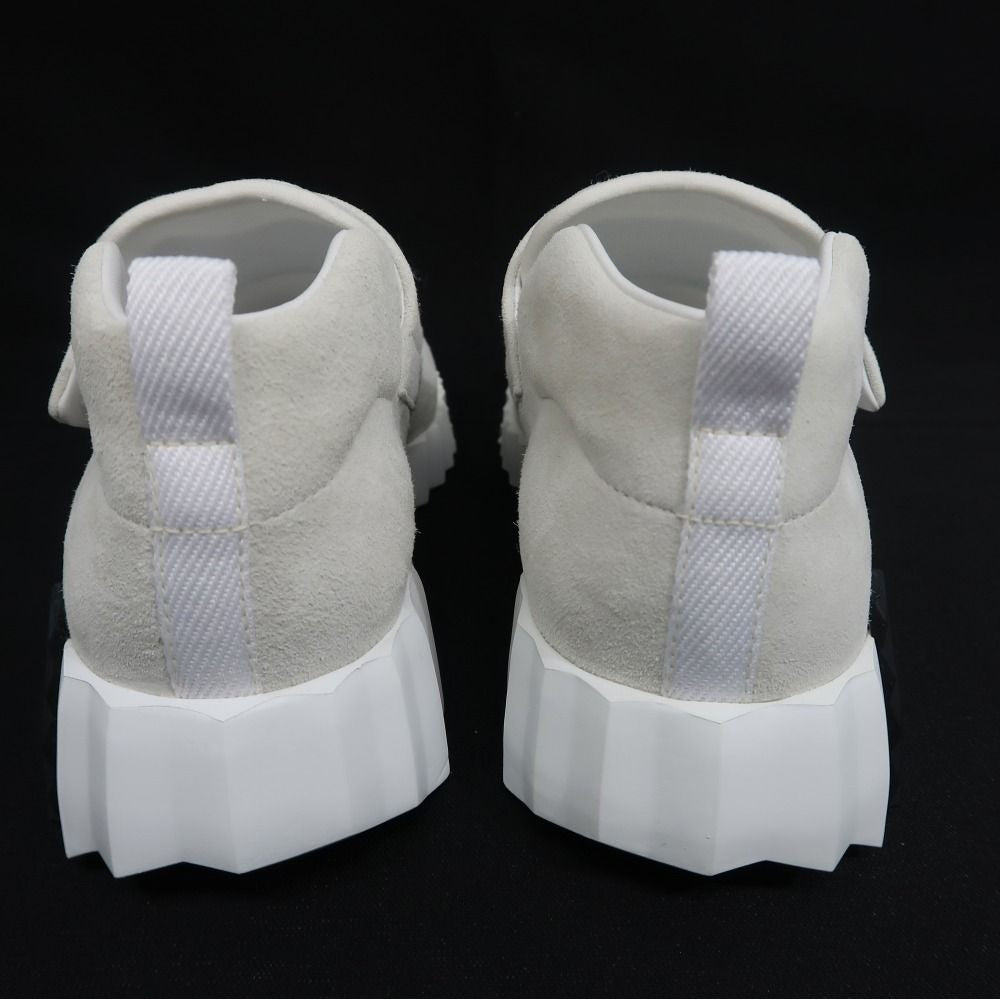 Hermes Bouncing Velcro Sneakers 38 White Beige — view 4