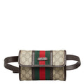 Gucci Sherry Line GG Supreme Body Bag Waist Beige Multicolor