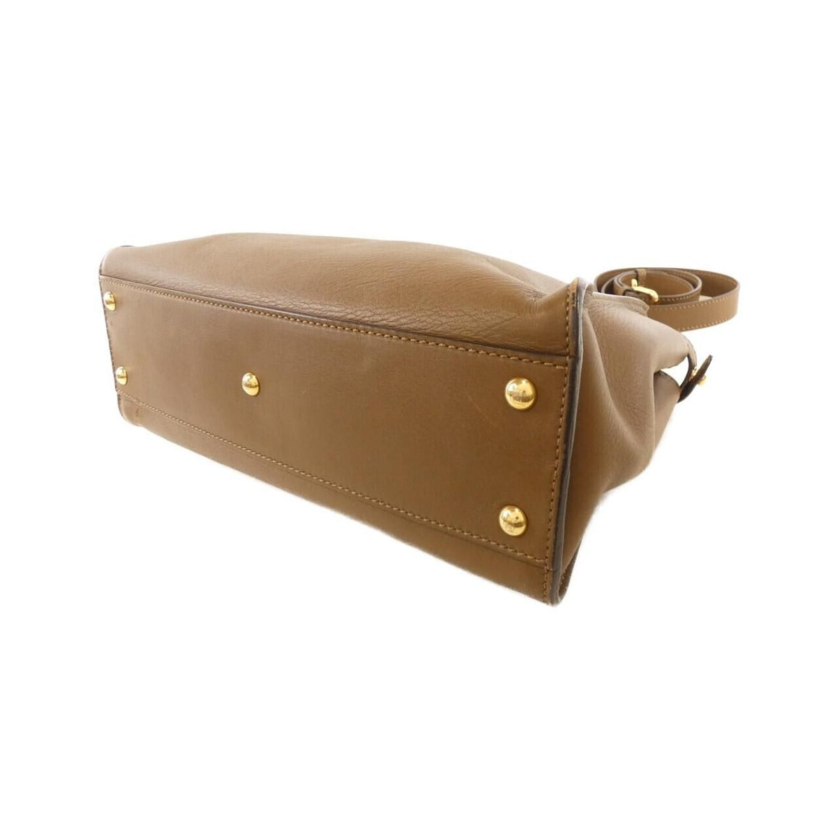 Fendi Peekaboo Bag Gold Foresta — view 2
