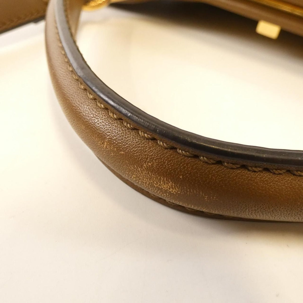 Fendi Peekaboo Bag Gold Foresta — view 6