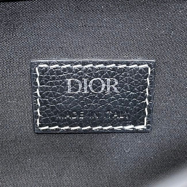 Christian Dior Body Bag Shoulder Black Saddle — view 5