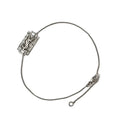 Saint Laurent Bangle Bracelet Vintage Silver YSL Logo
