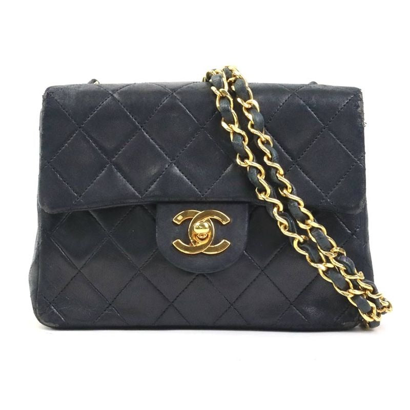 Chanel Shoulder Lambskin Black Bag