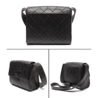 Chanel Shoulder Bag Crossbody Bag Quilted Lambskin Single Flap Gold — view 2