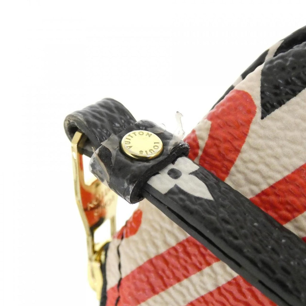 Louis Vuitton LV Crafty Porte Monet Long Coin Case Creme Rouge — view 2