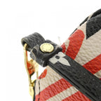 Louis Vuitton LV Crafty Porte Monet Long Coin Case Creme Rouge — view 2