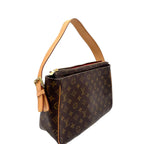 Louis Vuitton Viva Cite GM Monogram Leather Brown Shoulder Bag Gold — view 2