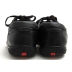 Prada Shoes Sneakers Low Cut Women Leather Black 3 E5620 — view 4