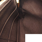 Louis Vuitton Bum Bag Brooklyn Small 2-Way Waist Pouch Ebene Brown Strap