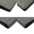 Louis Vuitton Taiga Portefeuille Brazza Folding Long Wallet Gray — view 3