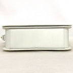 Celine Semishoulder Bag White Triomphe Cuir — view 4