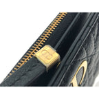 Christian Dior Bifold Wallet Caro Dahlia Cannage S5173 Uwhc — view 7
