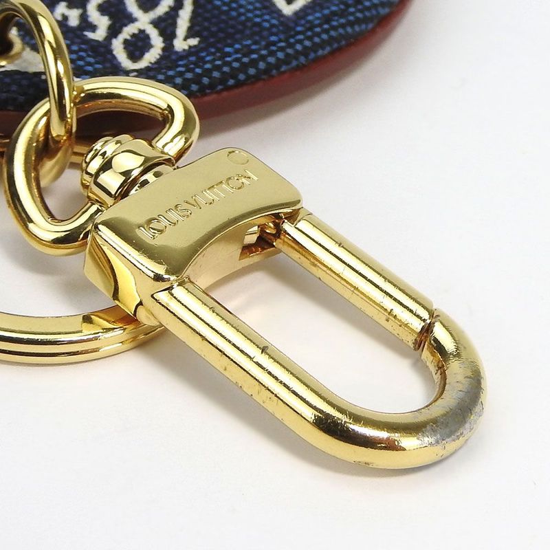 Louis Vuitton Key Ring Holder Porte Cles Illustre Mp2848 Monogram Jacquard — view 5