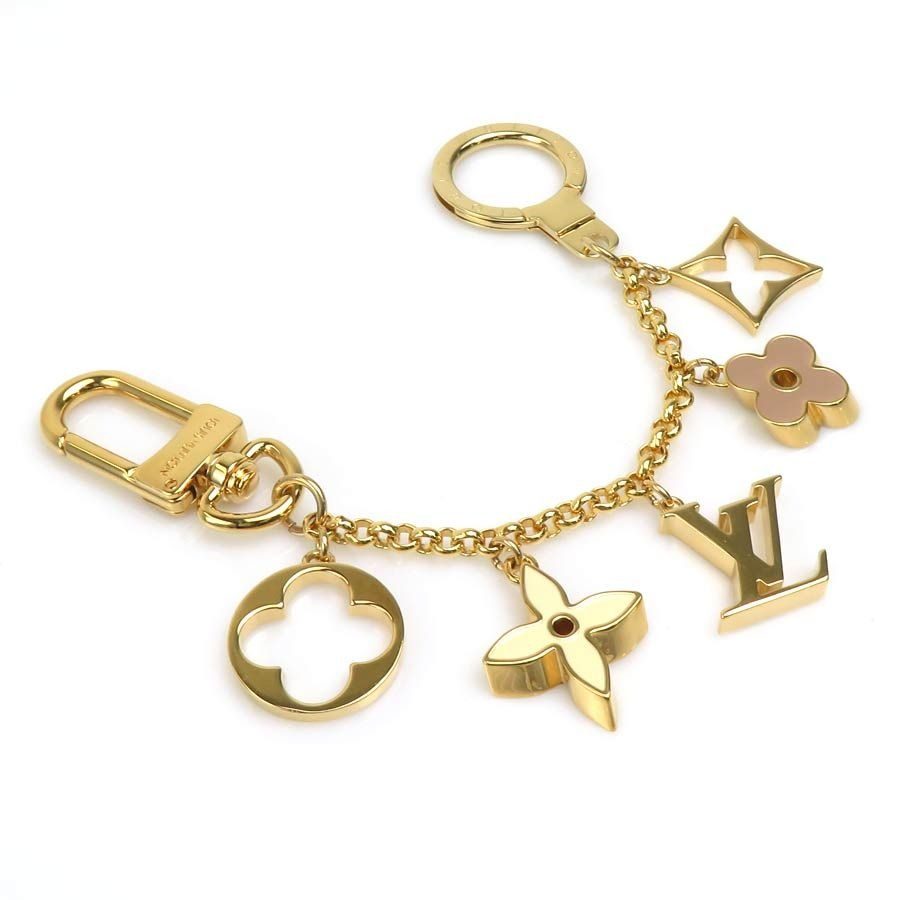 Louis Vuitton Charm Bag Chain Fleur de Monogram