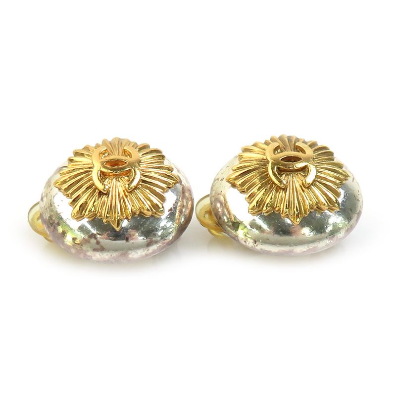 Chanel Gold Sunburst Crystal — view 4