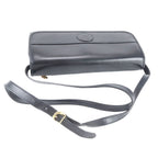 Gucci Interlocking Leather Shoulder Bag Crossbody Black — view 2