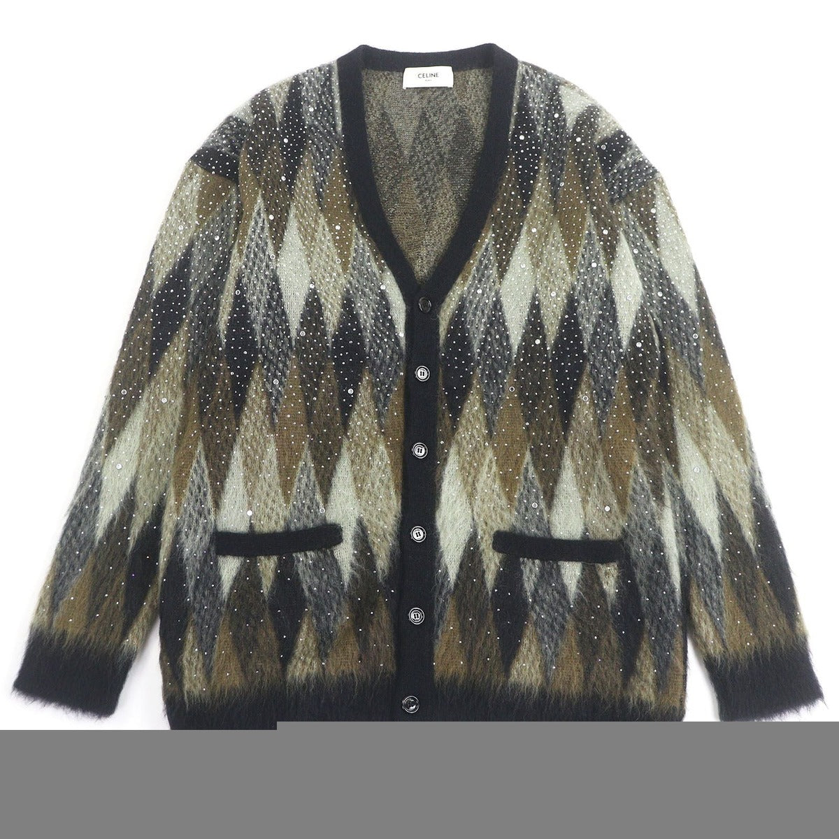 Celine 2 S Brushed Mohair Embroidery