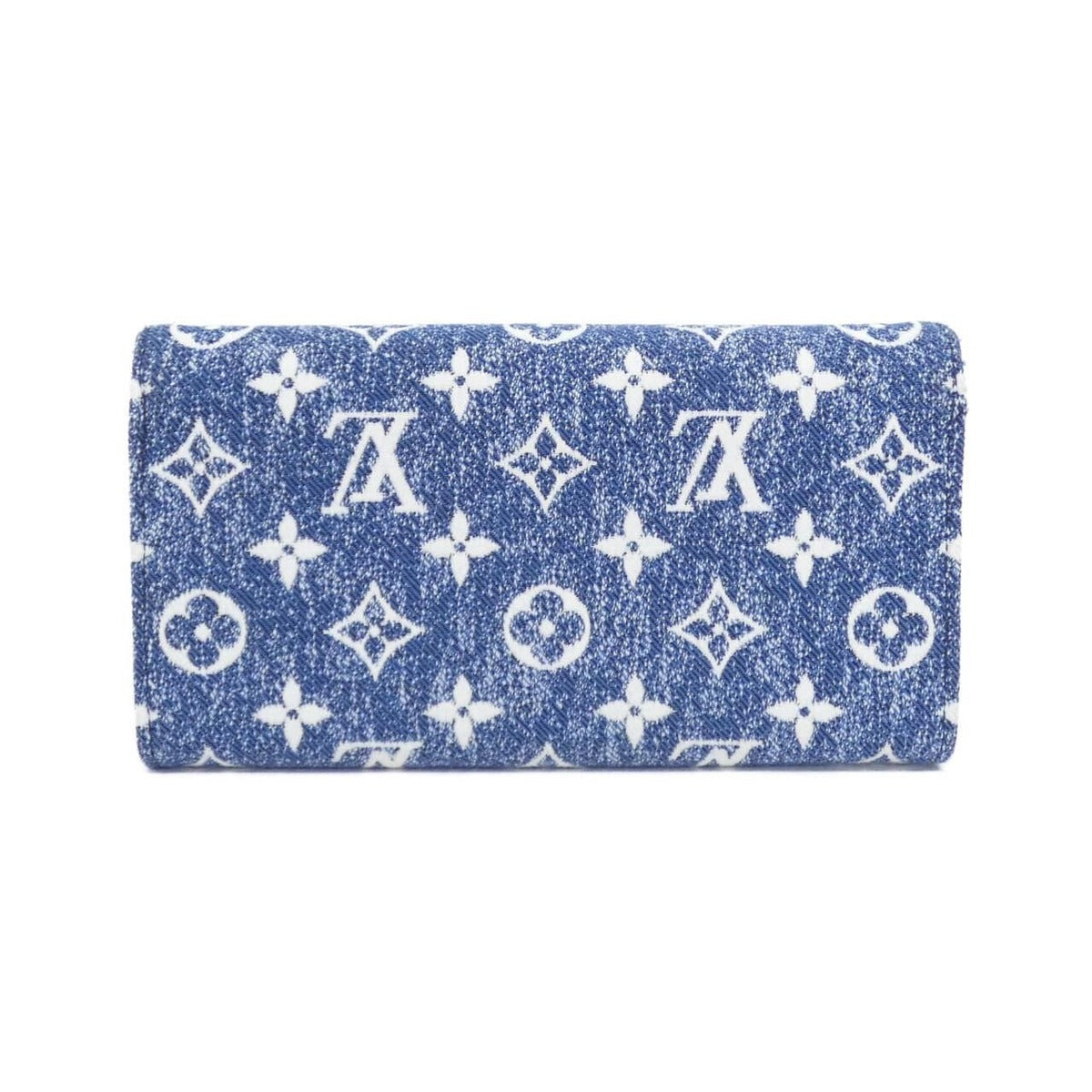 Louis Vuitton Monogram Jacquard Denim Portefeuille Sarah Wallet — view 2