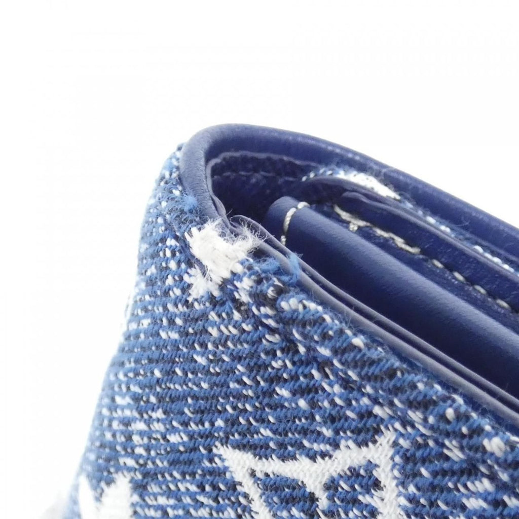 Louis Vuitton Monogram Jacquard Denim Portefeuille Sarah Wallet — view 3