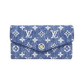 Louis Vuitton Monogram Jacquard Denim Portefeuille Sarah Wallet