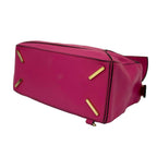 Loewe Puzzle Anagram Logo Leather 2-Way Mini Boston Bag Pink — view 8
