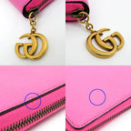Gucci GG Marmont Zip Around 1147 Pink Long Wallet — view 9