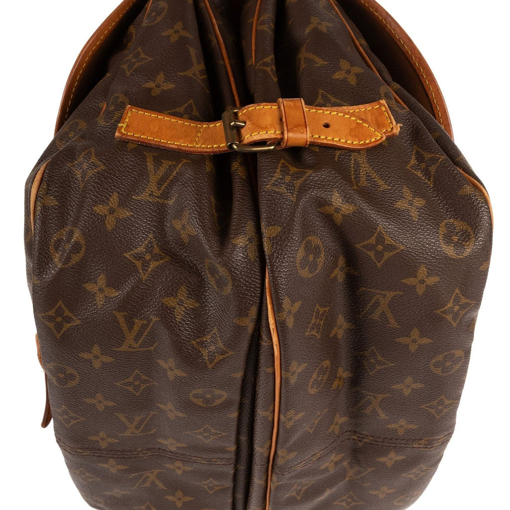 Louis Vuitton Saumur Brown Monogram Canvas Shoulder Bag — view 8