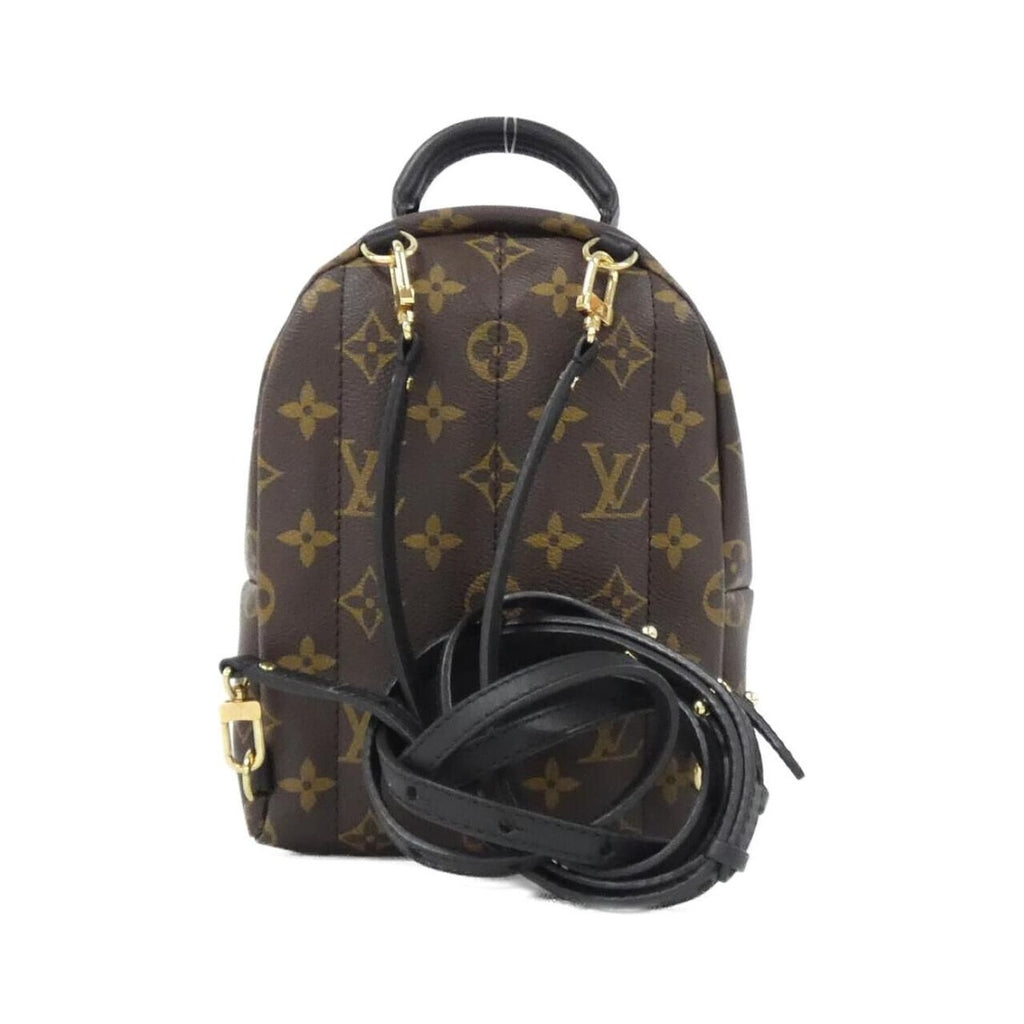 Louis Vuitton Monogram World Tour Palm Springs Backpack Mini Sac Brown Marron — view 2