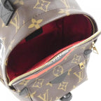 Louis Vuitton Monogram World Tour Palm Springs Backpack Mini Sac Brown Marron — view 6