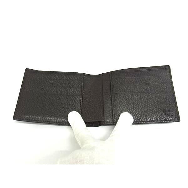 Gucci Leather Bifold Wallet with Card Case Billfold — view 3