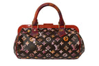 Louis Vuitton Monogram Water Color Richard Prince Papillon Handbag Brown