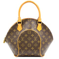Louis Vuitton Ellipse PM Monogram Leather Brown Light Handbag Gold