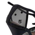 Chanel Ribbon Mesh Coco Mark Sandals — view 7