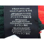 Gucci Wool And Polyester Headband Hair Accessory Size M 57 Greenish Red — view 4