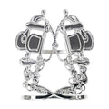 Hermes Scarf Ring 70 Brid De Gala Silver Color Small Accessories