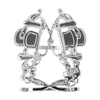 Hermes Scarf Ring 70 Brid De Gala Silver Color Small Accessories