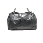 Chanel 16 Jumbo CC Logo Quilted Leather Chain Shoulder