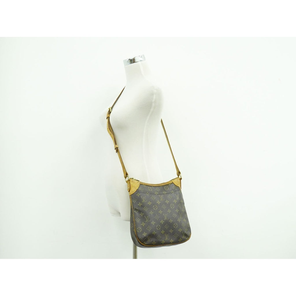 Louis Vuitton LV Odeon PM Monogram Shoulder Bag Pochette Brown — view 7