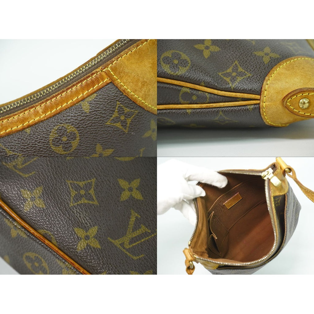 Louis Vuitton LV Odeon PM Monogram Shoulder Bag Pochette Brown — view 8
