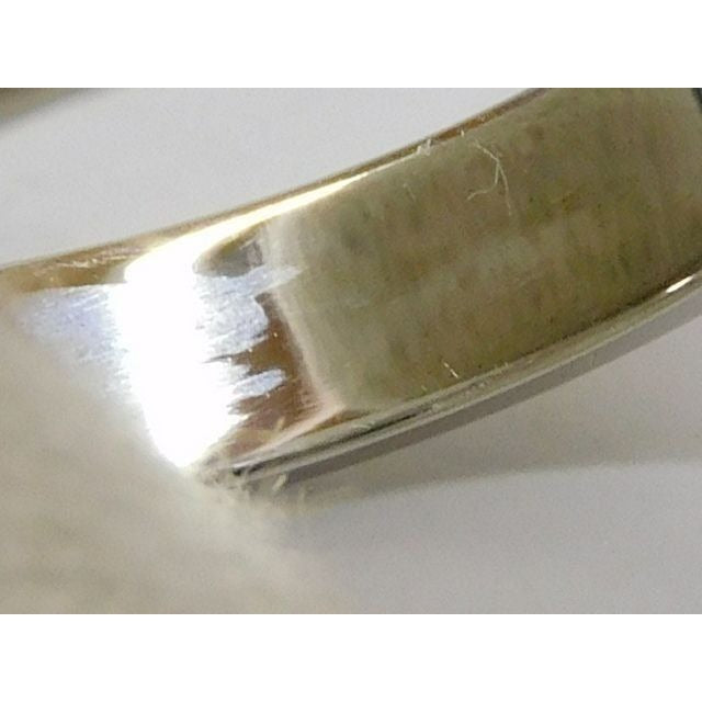 Gucci 145 Iconic Ring 18K White Gold Togo Vintage — view 4