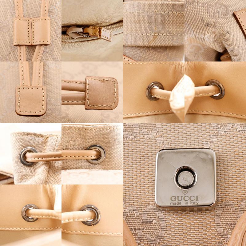 Gucci Backpack 003.0242 GG Canvas Beige Daypack — view 9