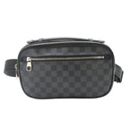 Louis Vuitton Damier Graphite Ambler Belt Bag Black Gray