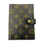 Louis Vuitton Monogram Agenda PM Notebook Cover Brown