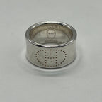 Hermes Eclipse Ribbon Ring Size 54 SV 925