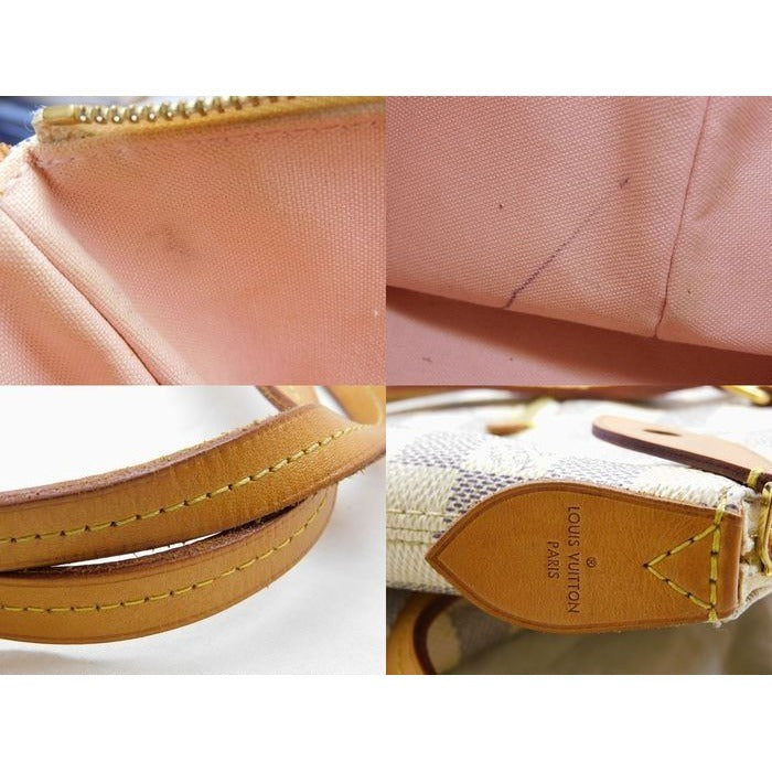 Louis Vuitton Tote Jena PM Damier Azur White — view 5