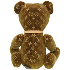 Louis Vuitton Monogram Doudou Teddy Bear Limited Edition 2021 Gi0739 Velour — view 5