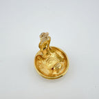 Chanel Vintage Earrings Round — view 5