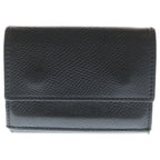 Celine Folded Compact Wallet Trifold Black